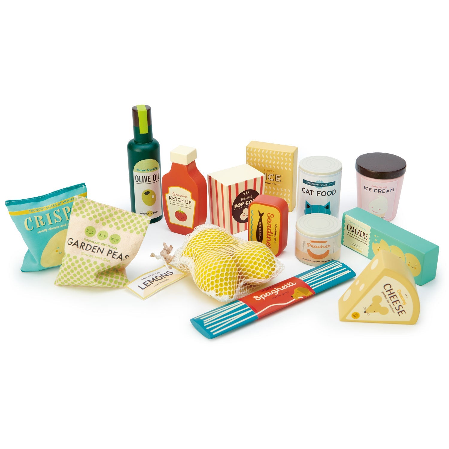 Wooden Supermarket Grocery Set - image 6
