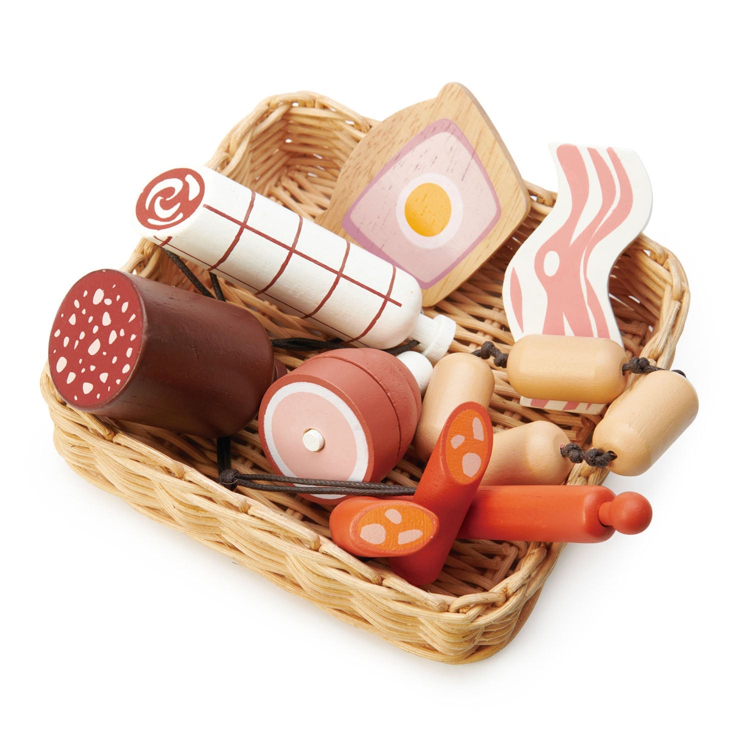 Wooden Pretend Play Food Full Set - image 8