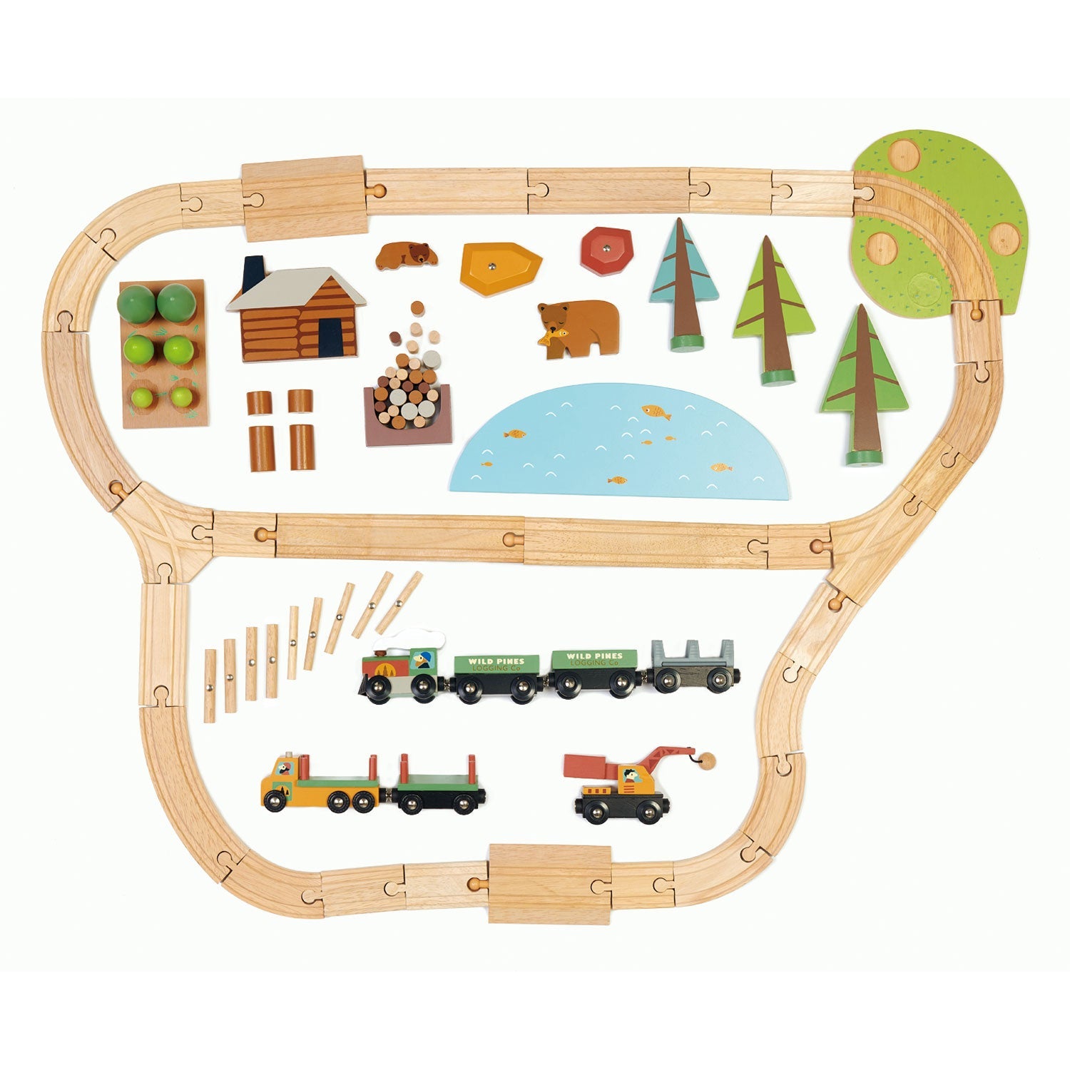 Wild Pines Train Set - image 9