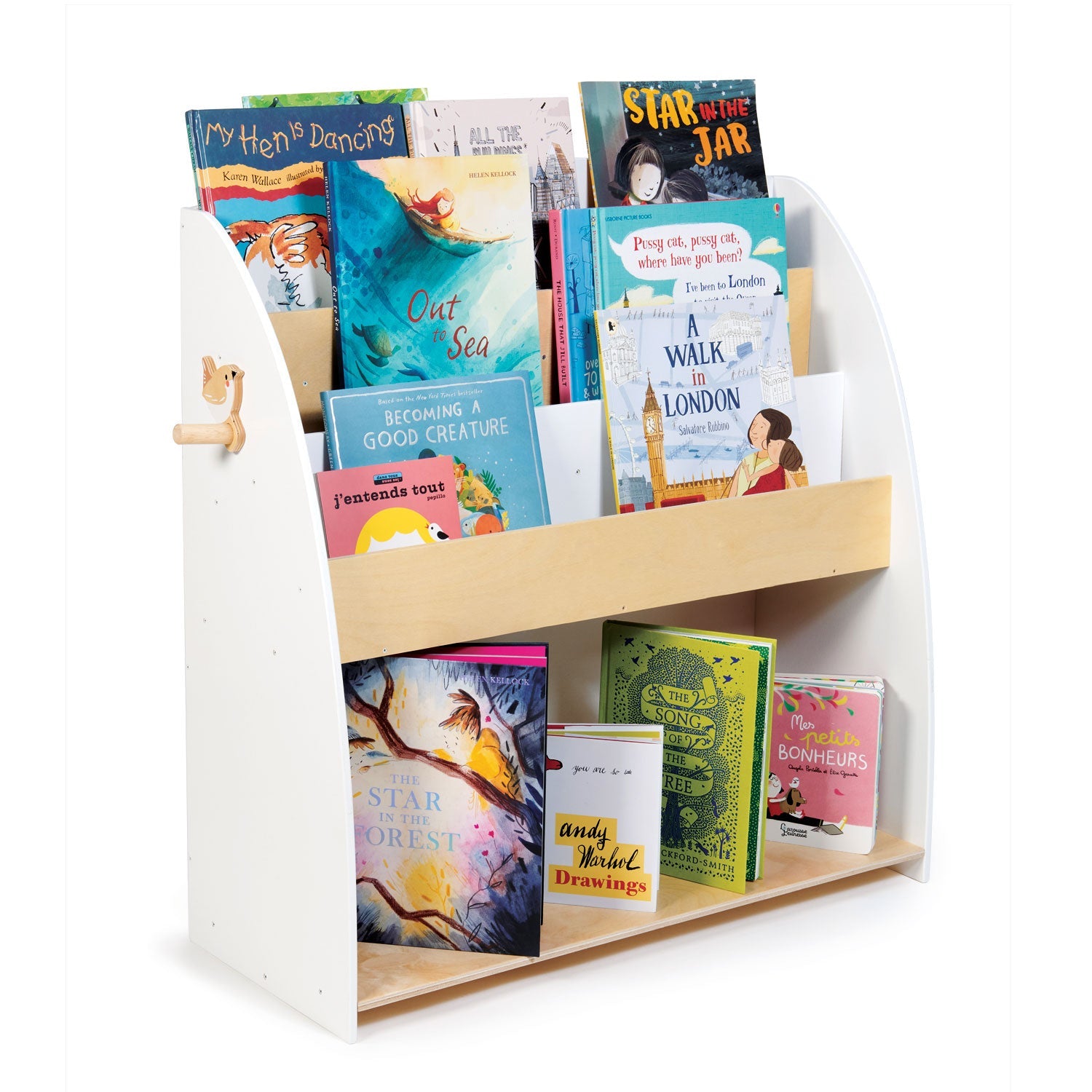 Forest Wooden Book Case
