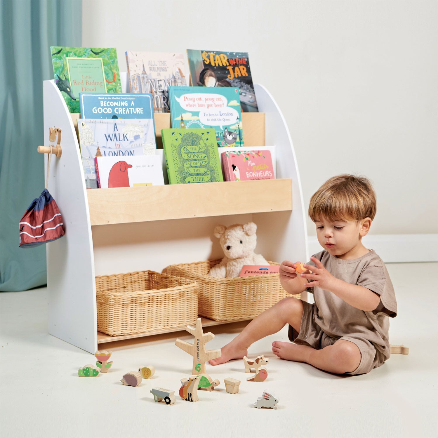 Forest Wooden Book Case - image 3