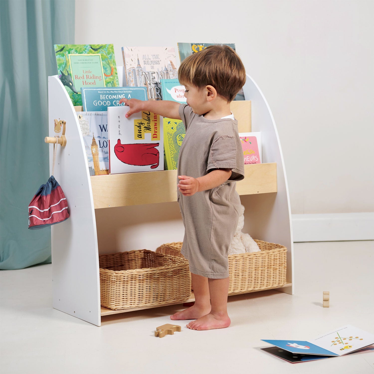 Forest Wooden Book Case - image 7