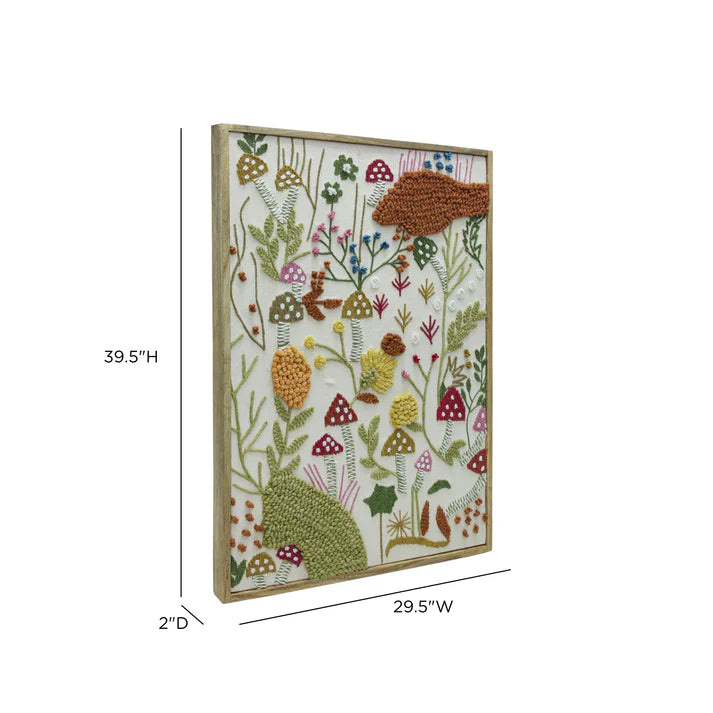 Muro "Forage" Embroidered Wall Art - image 5