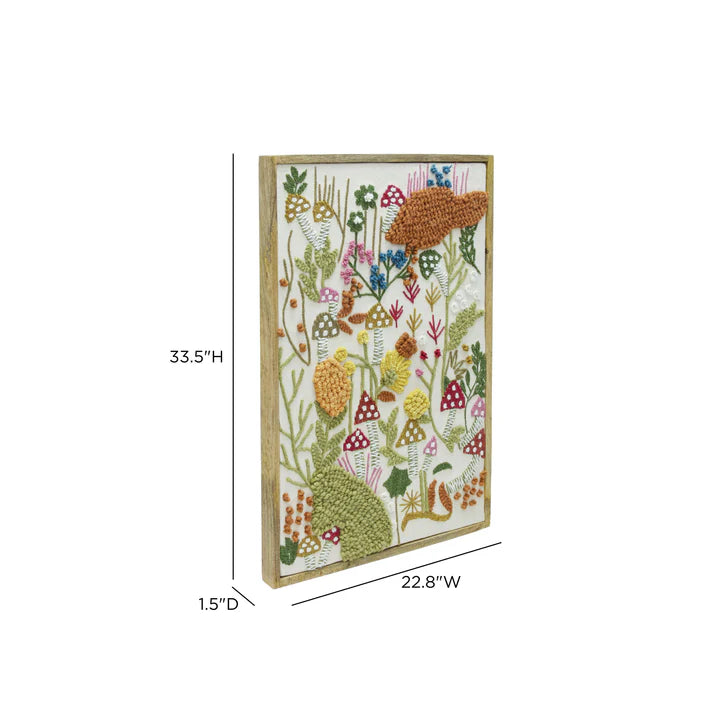 Muro "Forage" Embroidered Wall Art - image 4