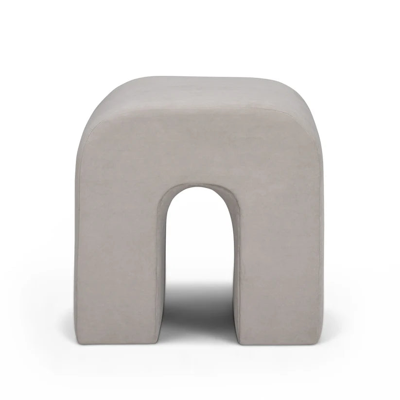 Desi Performance Velvet Ottoman - image 2
