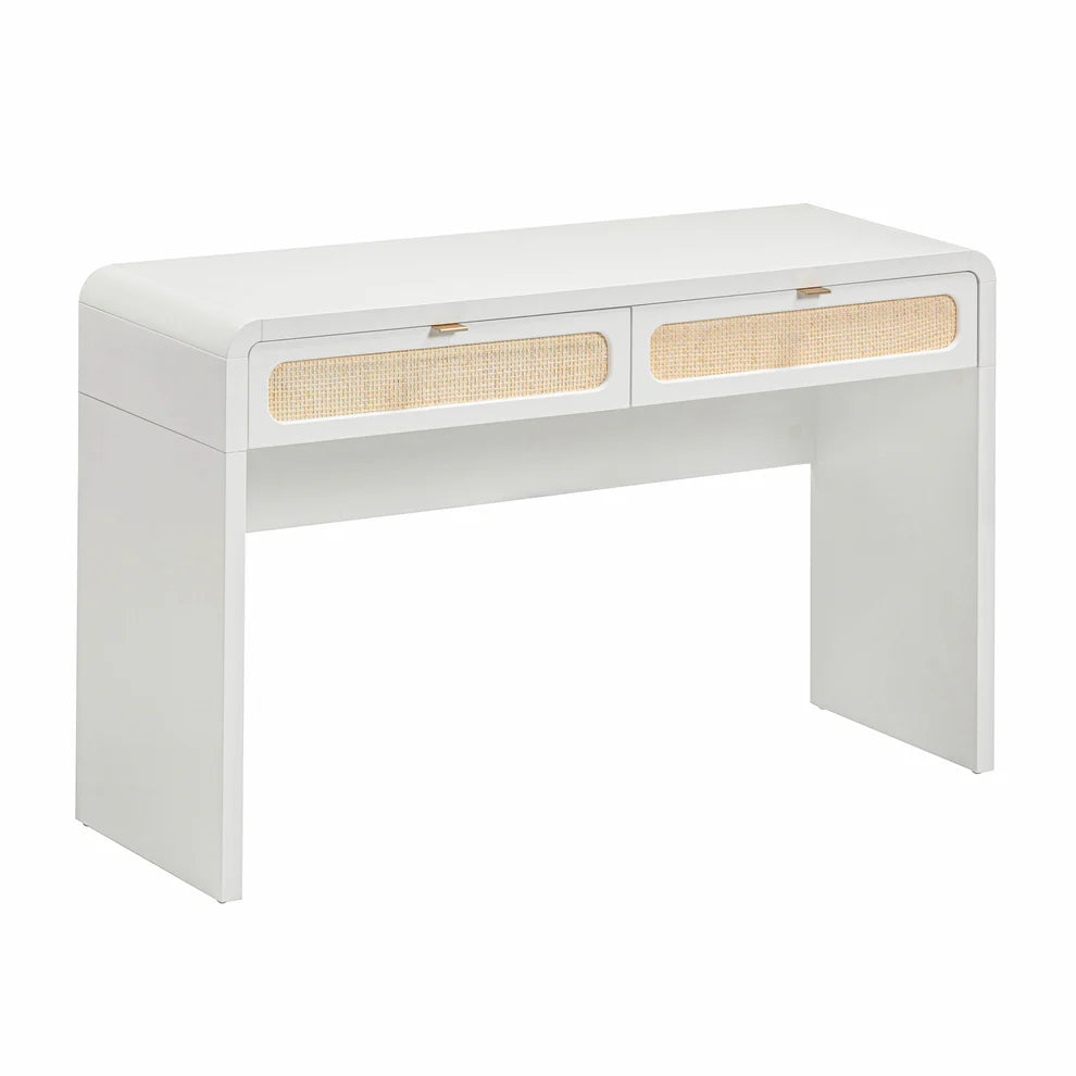 Patty Rattan Console Desk - 2 Drawer - image 7