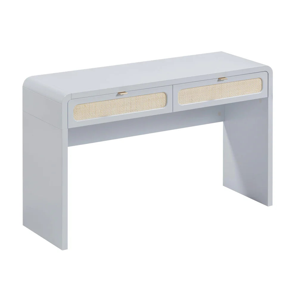 Patty Rattan Console Desk - 2 Drawer
