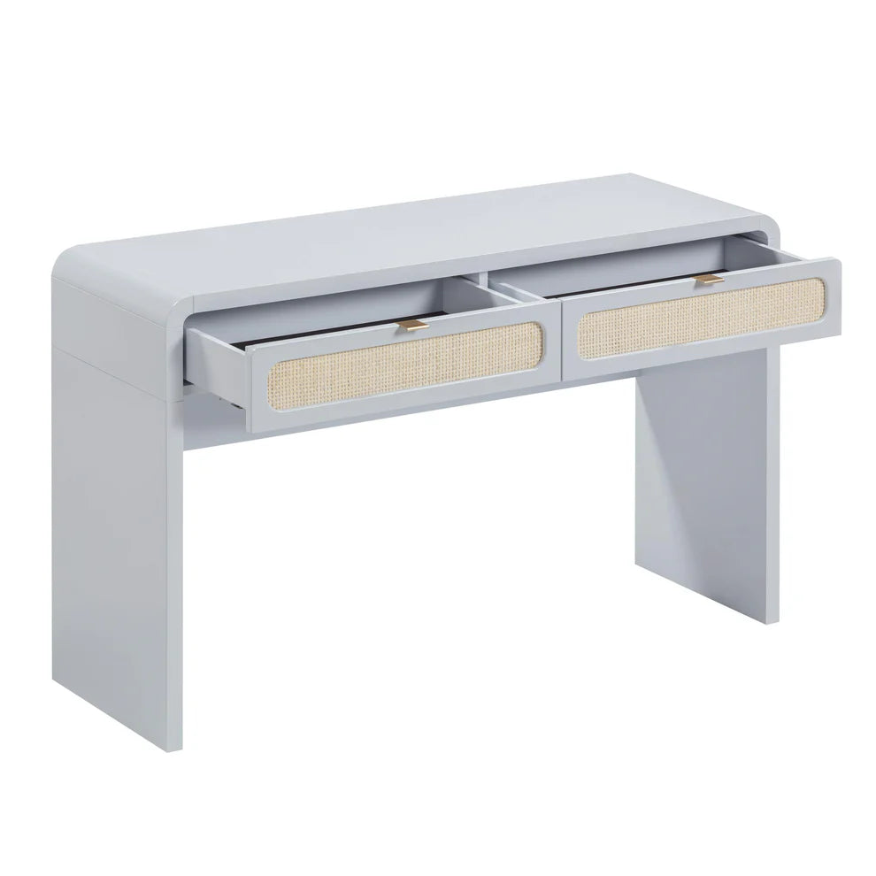 Patty Rattan Console Desk - 2 Drawer - image 6