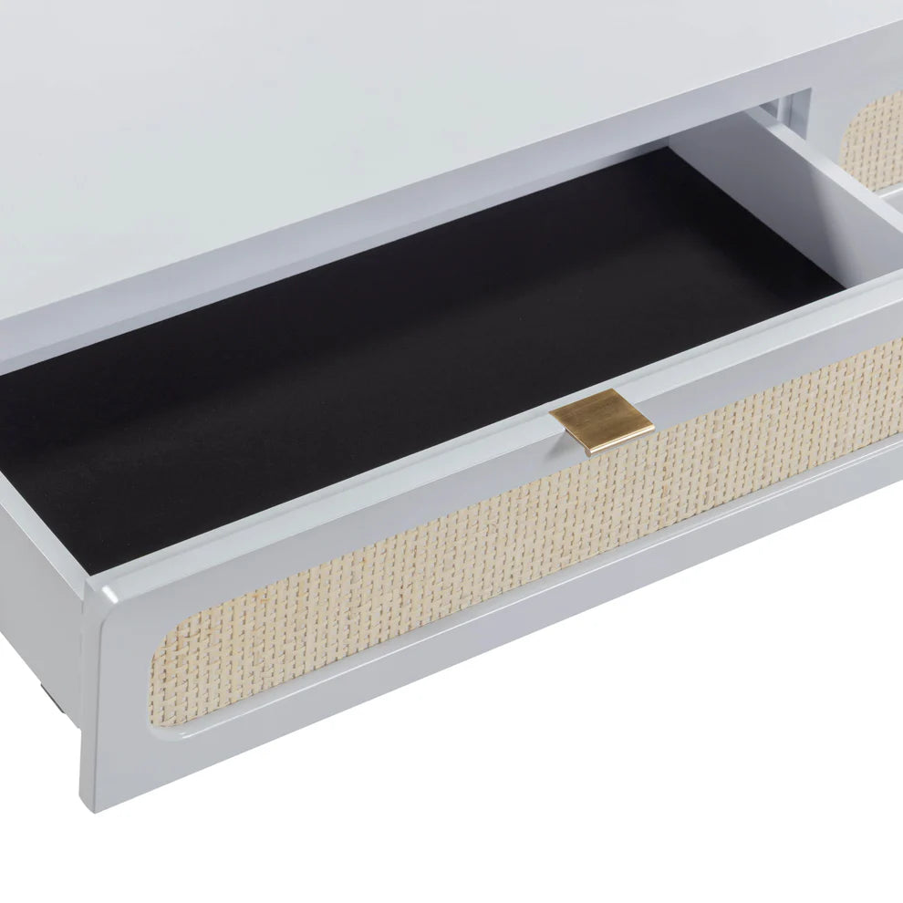 Patty Rattan Console Desk - 2 Drawer - image 3