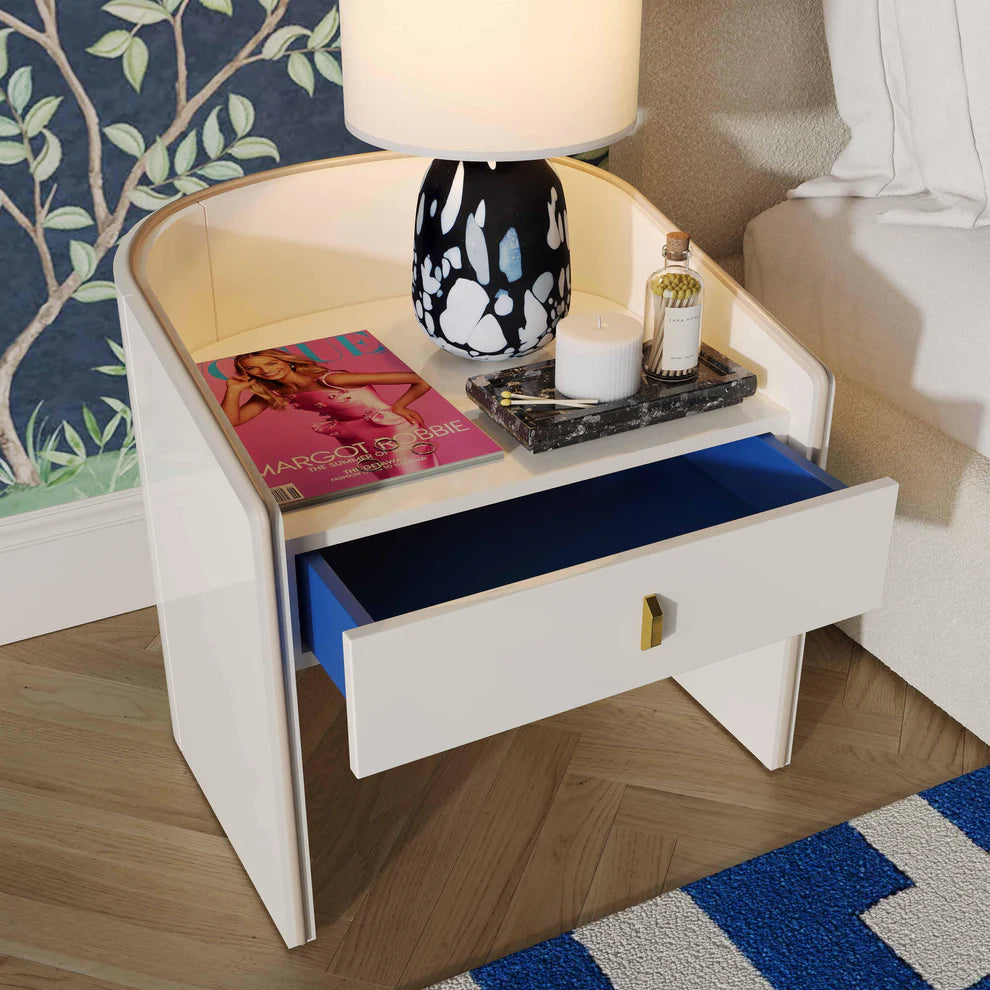 Collins Lacquer Nightstand - image 3