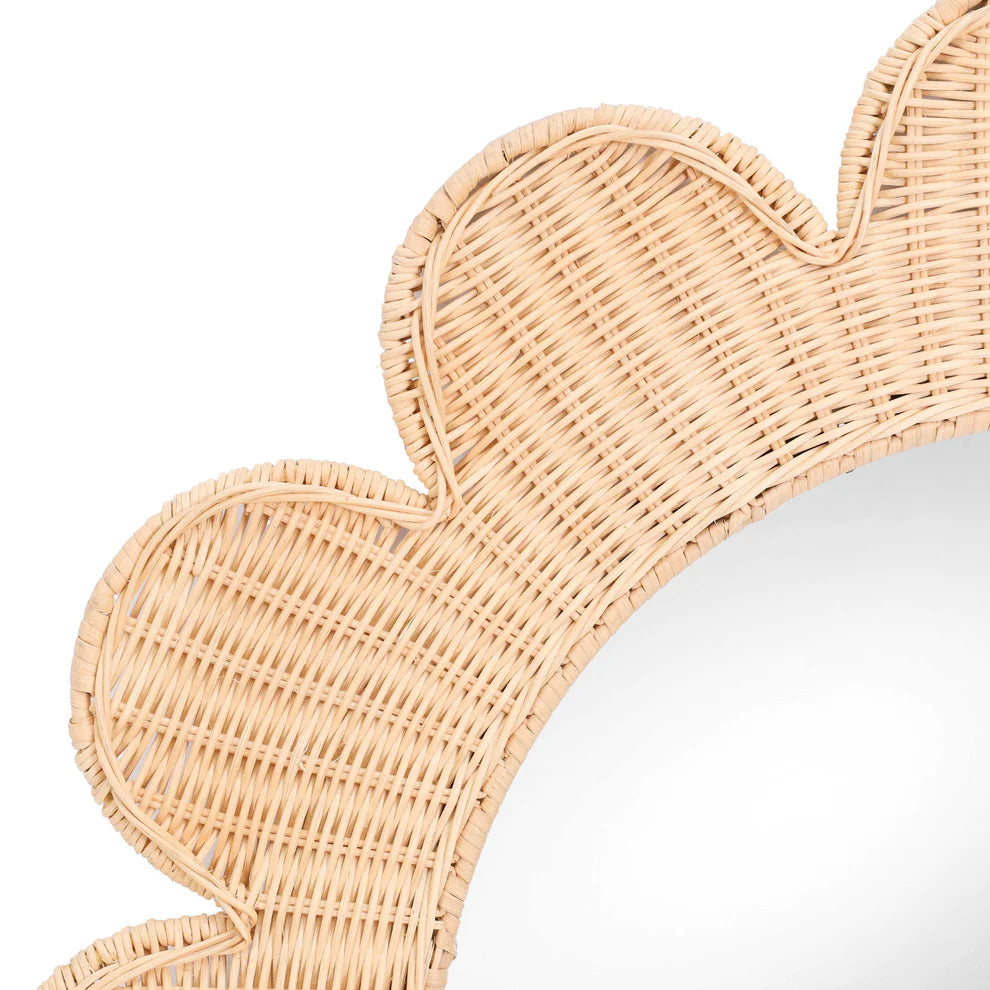Coralie Rattan Wall Mirror - image 4