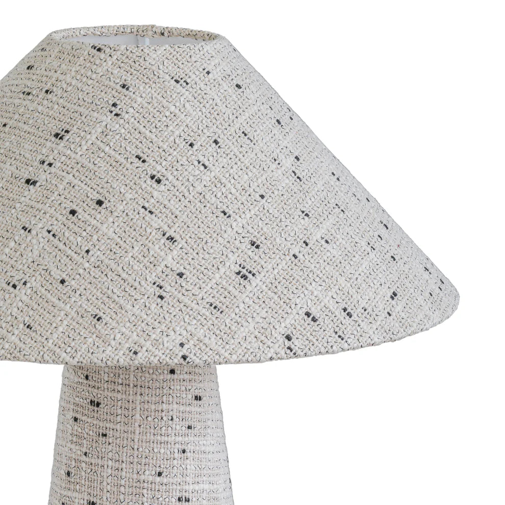 Fischer Woven Table Lamp - White - image 3