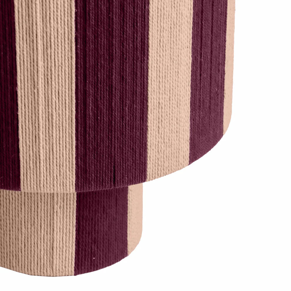 Guinevere Cotton Table Lamp - Pink & Purple - image 3