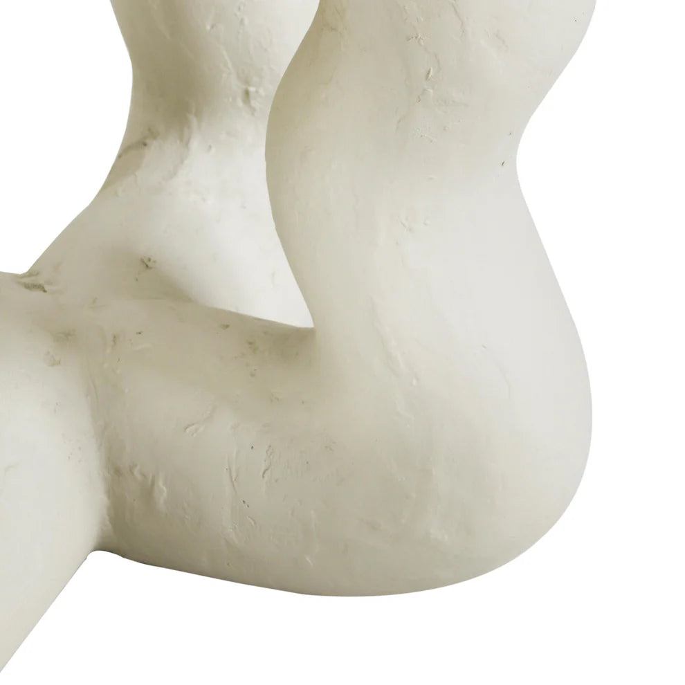 Maddie Textured Side Table - White - image 4