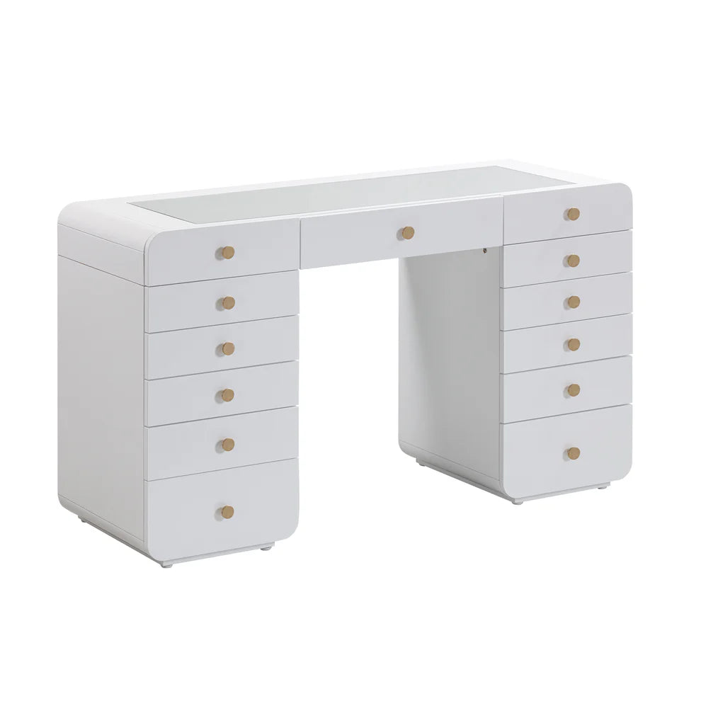 Hollywood Vanity Desk - White - image 3