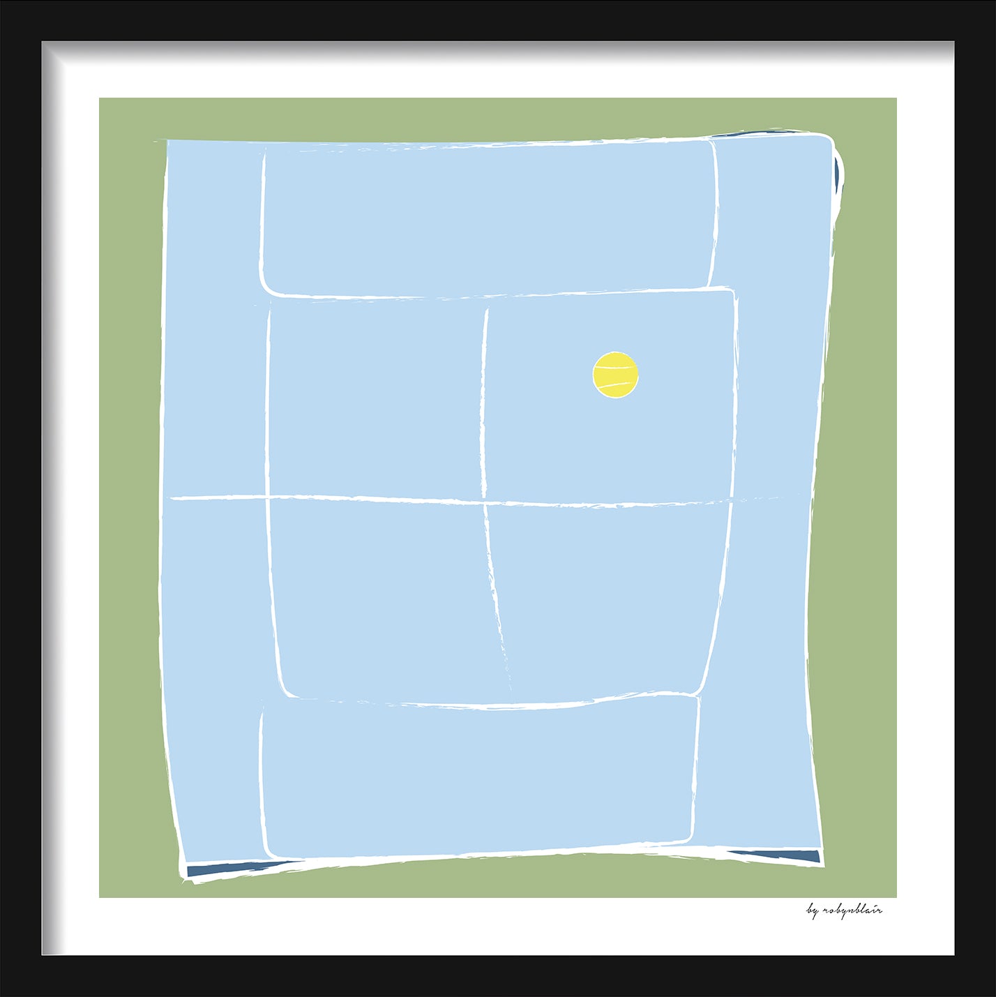 Tennis Court Fine Art Print - image 3