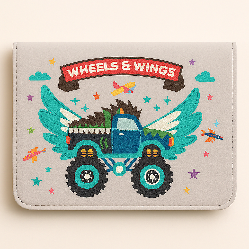 Wheels Stickers Add-On to Tent - image 1