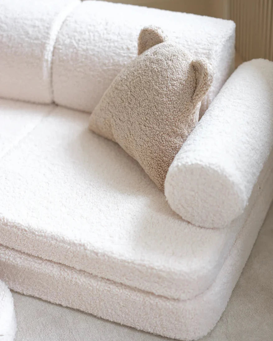 Teddy Settee - White - image 4