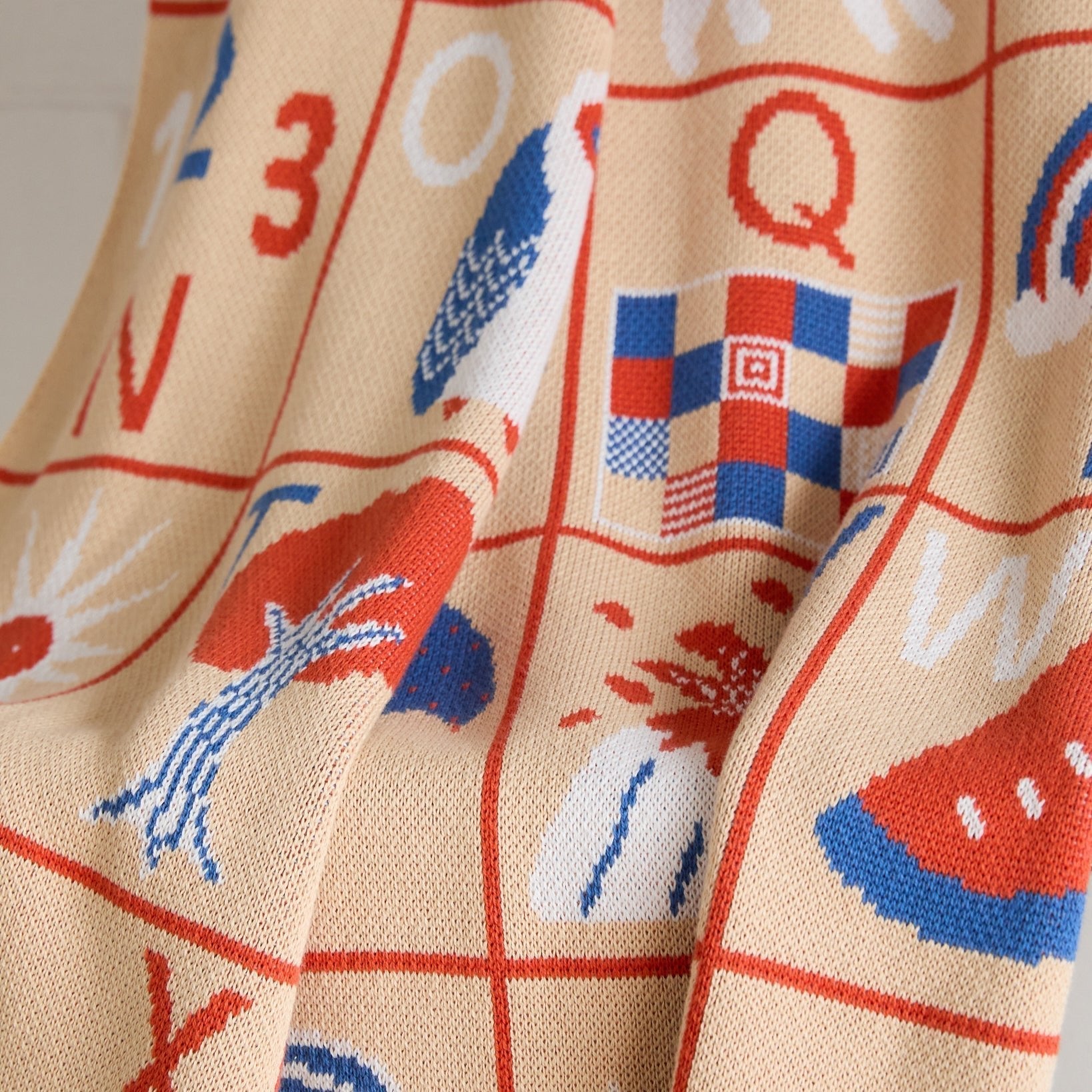 ABC Knit Midi Blanket - image 4