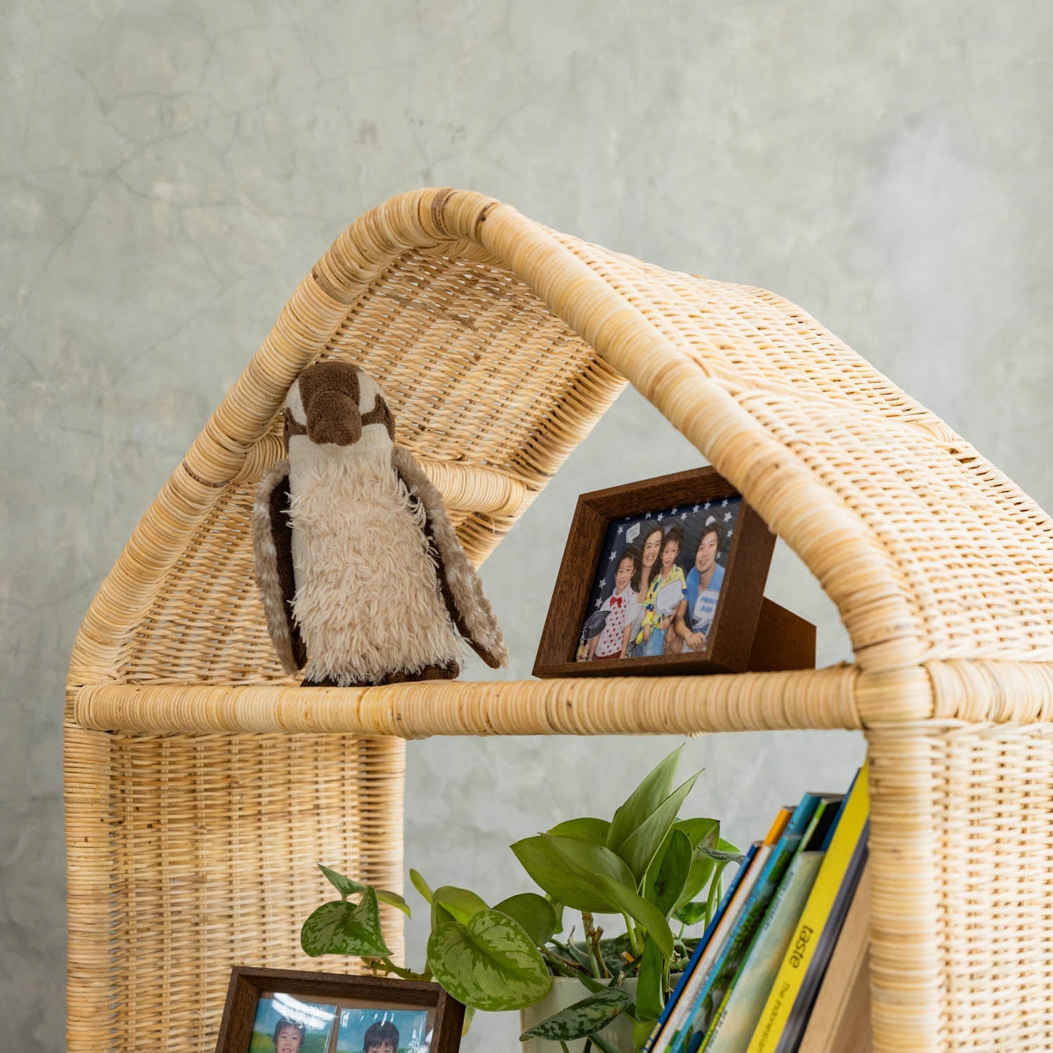 Rattan House Shelf - image 5