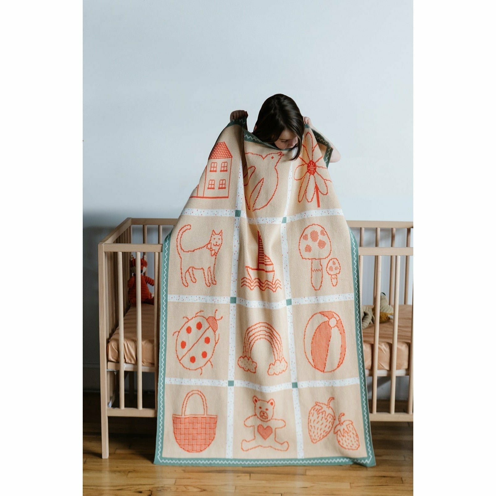 Baby's Things Knit Midi Blanket - Personalization Available - image 3