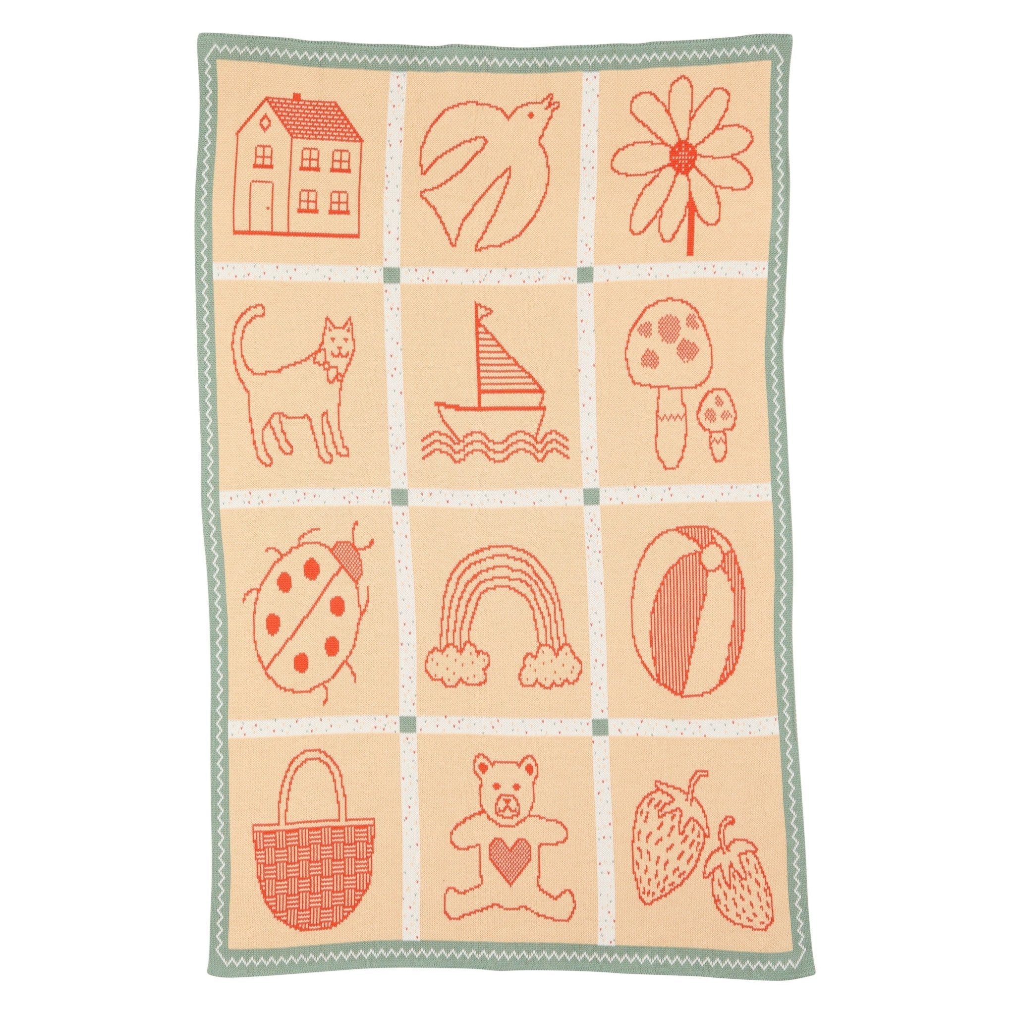 Baby's Things Knit Midi Blanket - Personalization Available - image 4