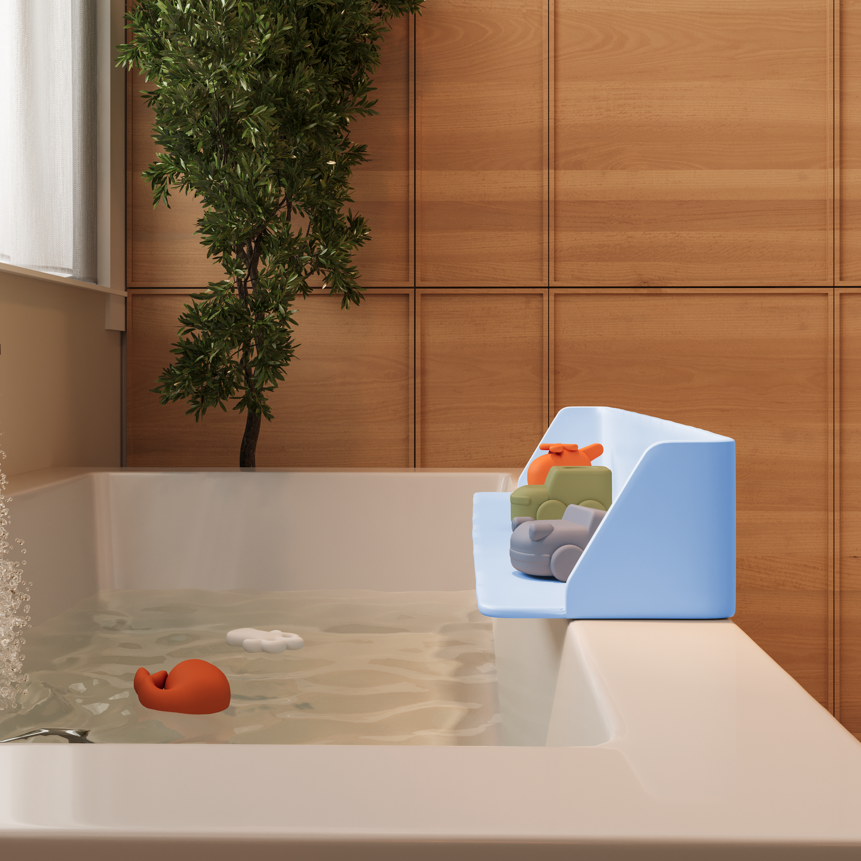 The PlayPad Bathtub Shelf - 5 Colors - image 16