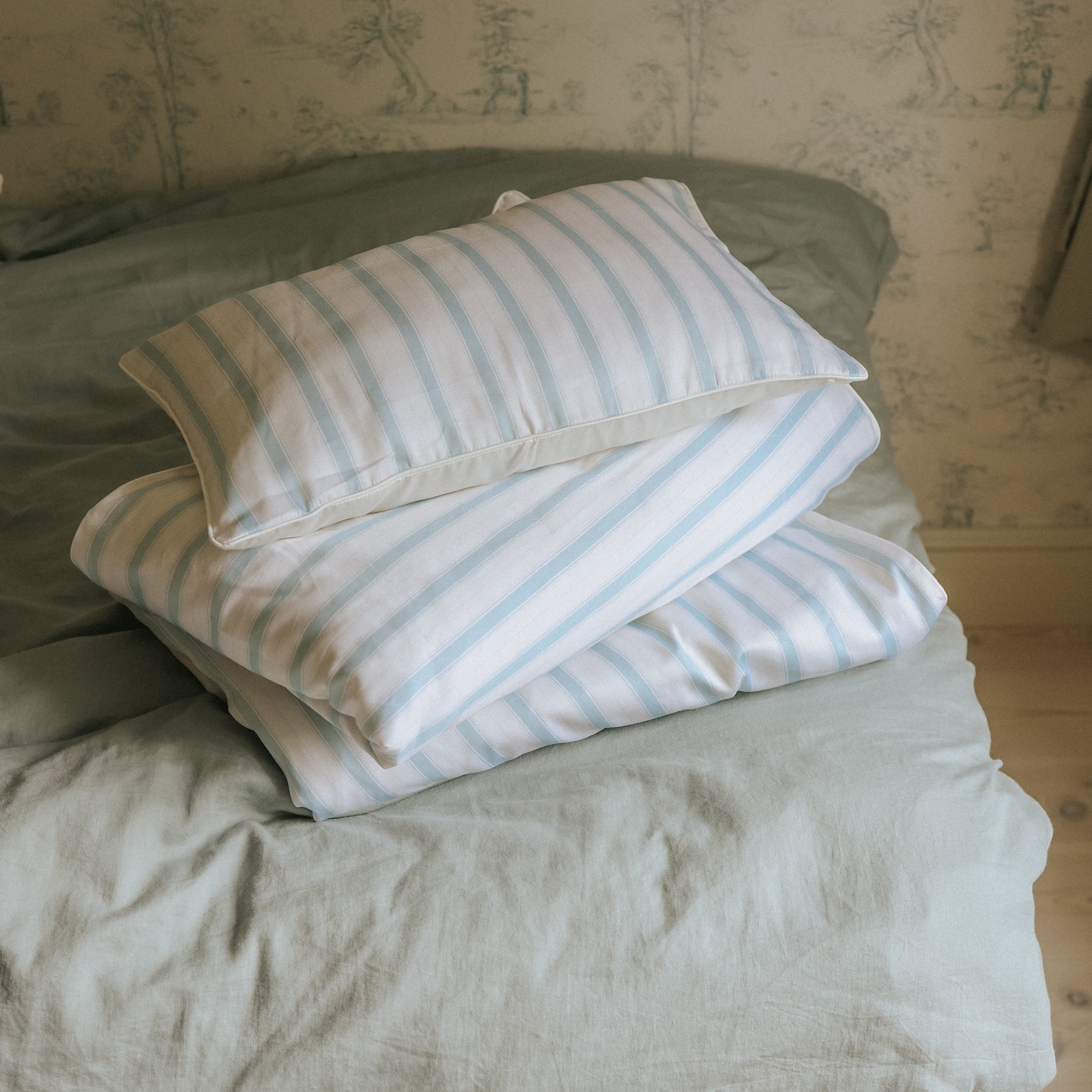 Seaside Stripes Toddler Pillow - Ocean - image 4