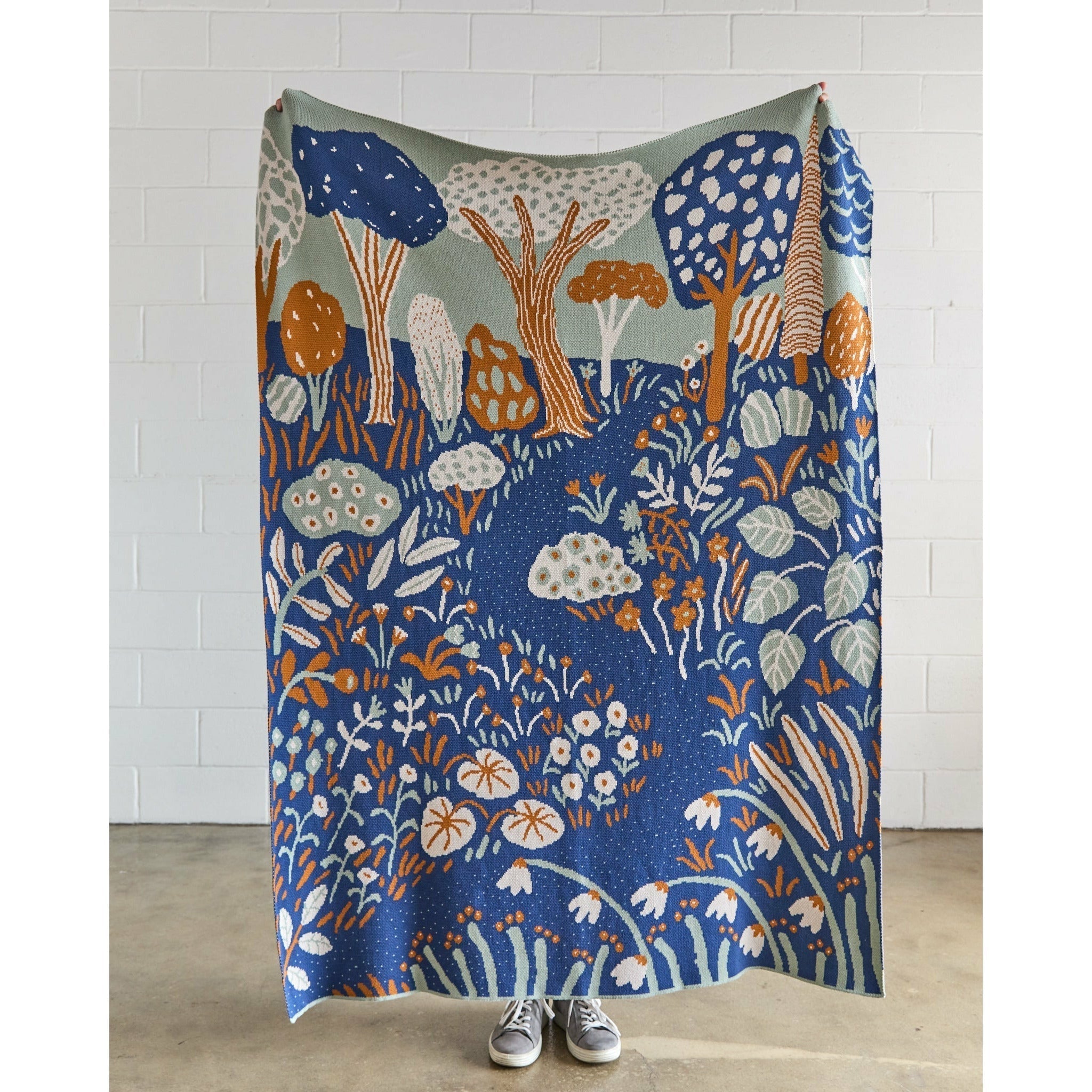 Garden Knit Blanket