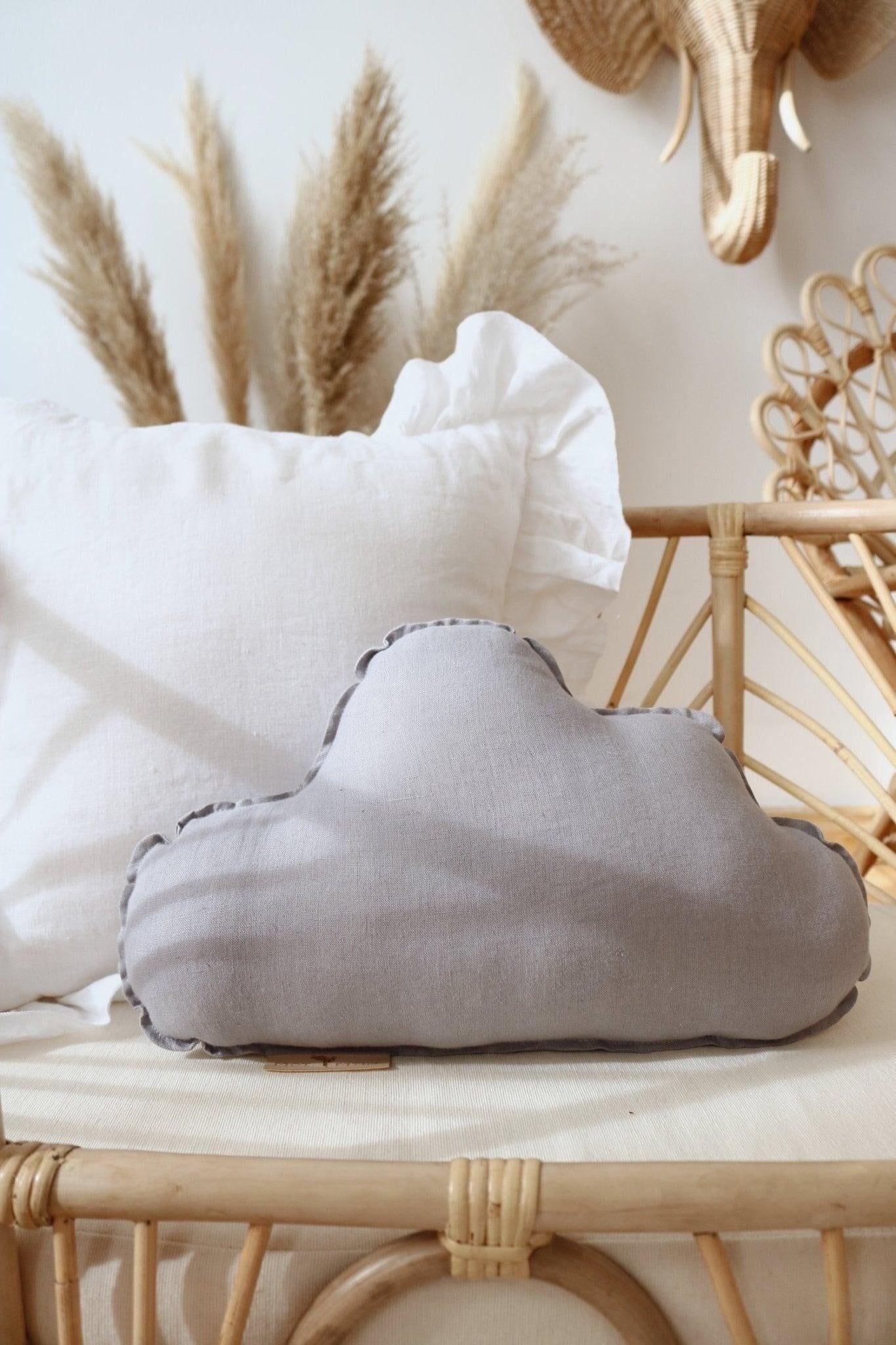 Linen Cloud Pillow - Grey