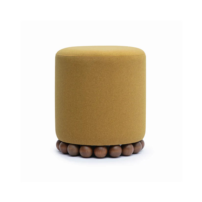 Dex Performance Vegan Mohair Ottoman - image 1