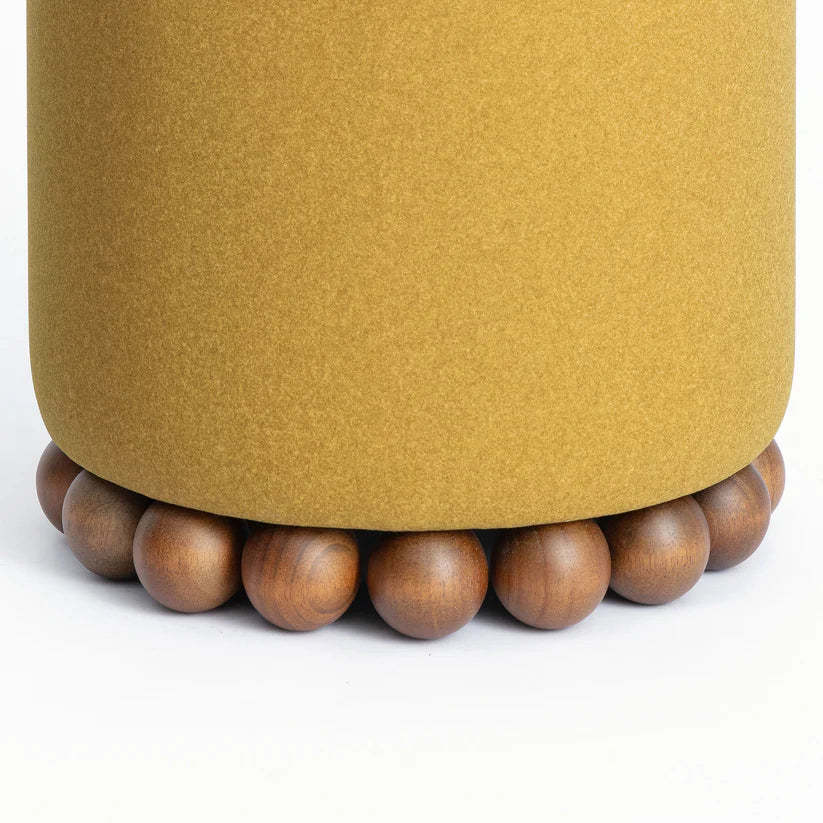 Dex Performance Vegan Mohair Ottoman - image 2