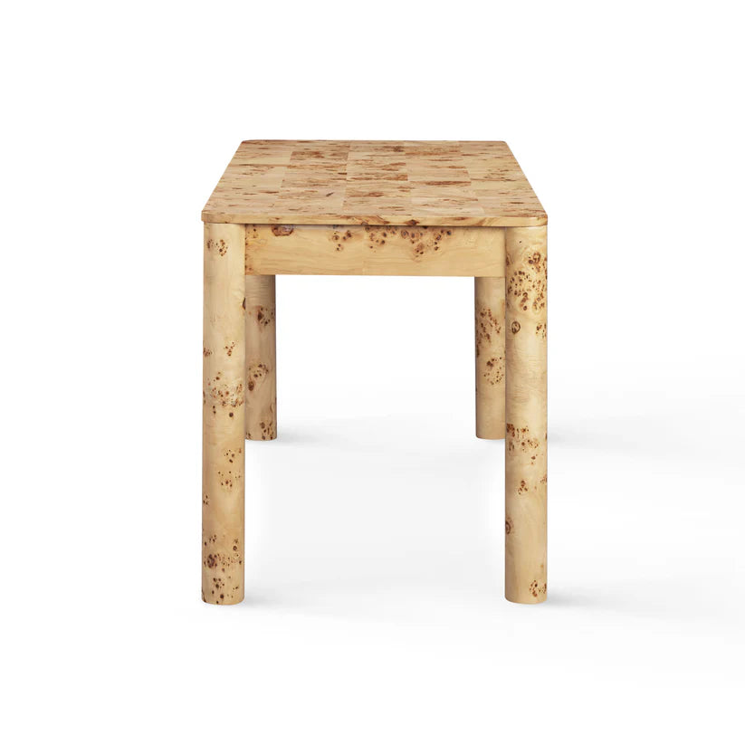 Berri Natural Burl Work Desk - image 3