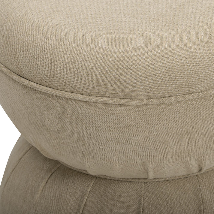 Tomlin Ruched Performance Fabric Game Ottoman - image 11