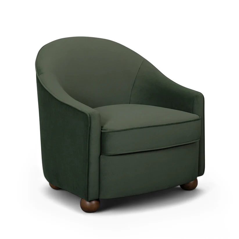 Cettie Performance Velvet Accent Chair - image 2