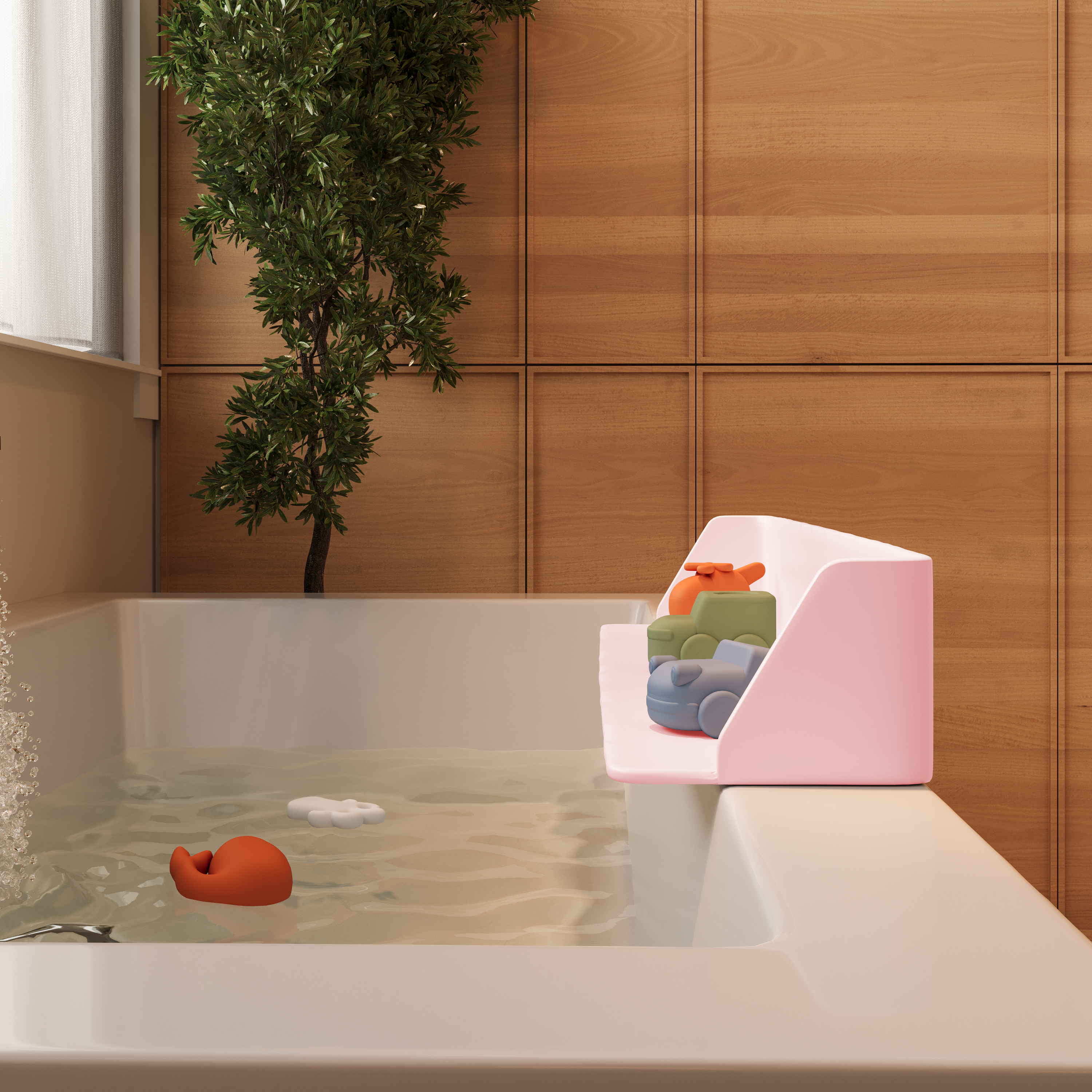 The PlayPad Bathtub Shelf - 5 Colors - image 12