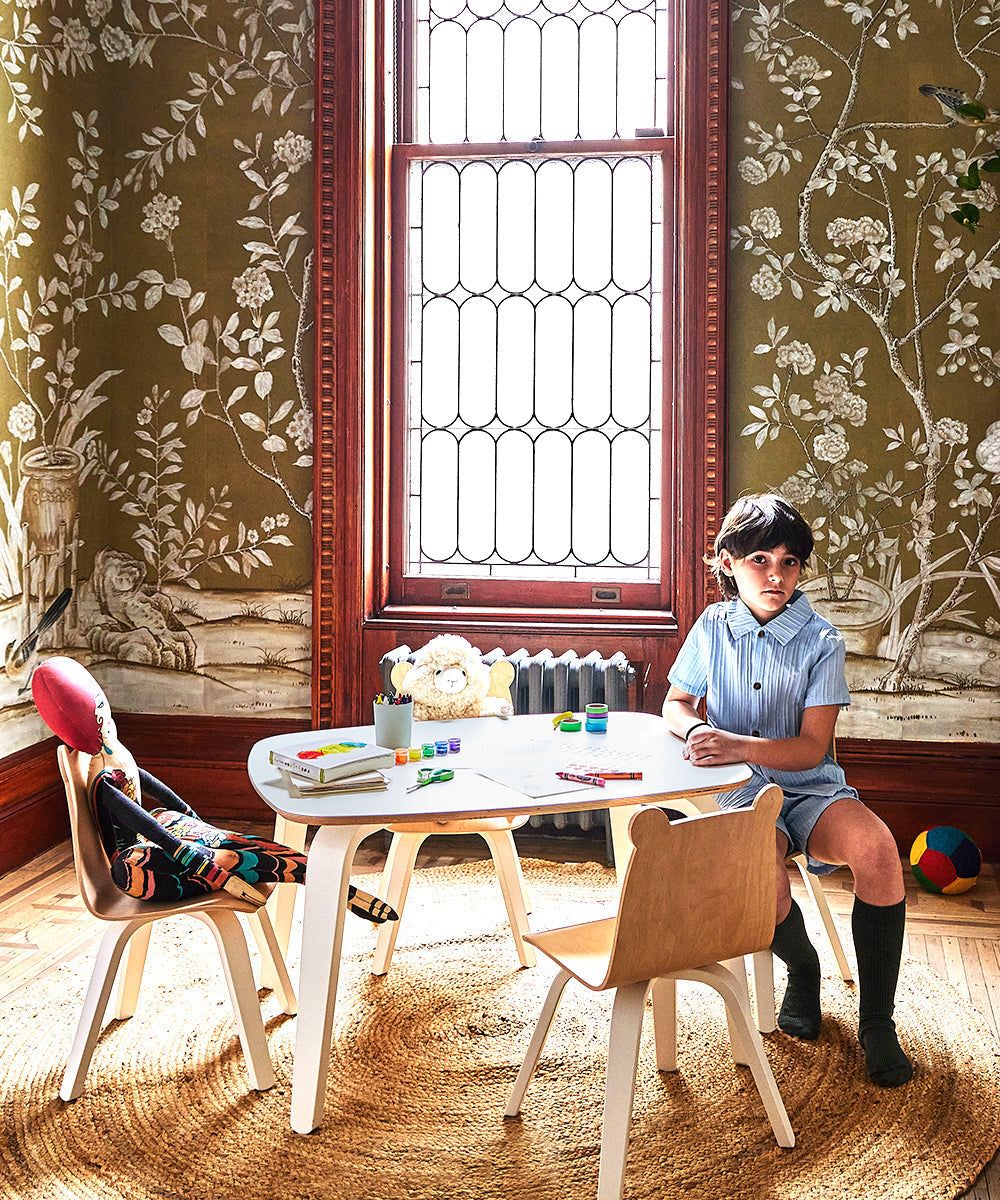 Birch Play Table - White - image 3