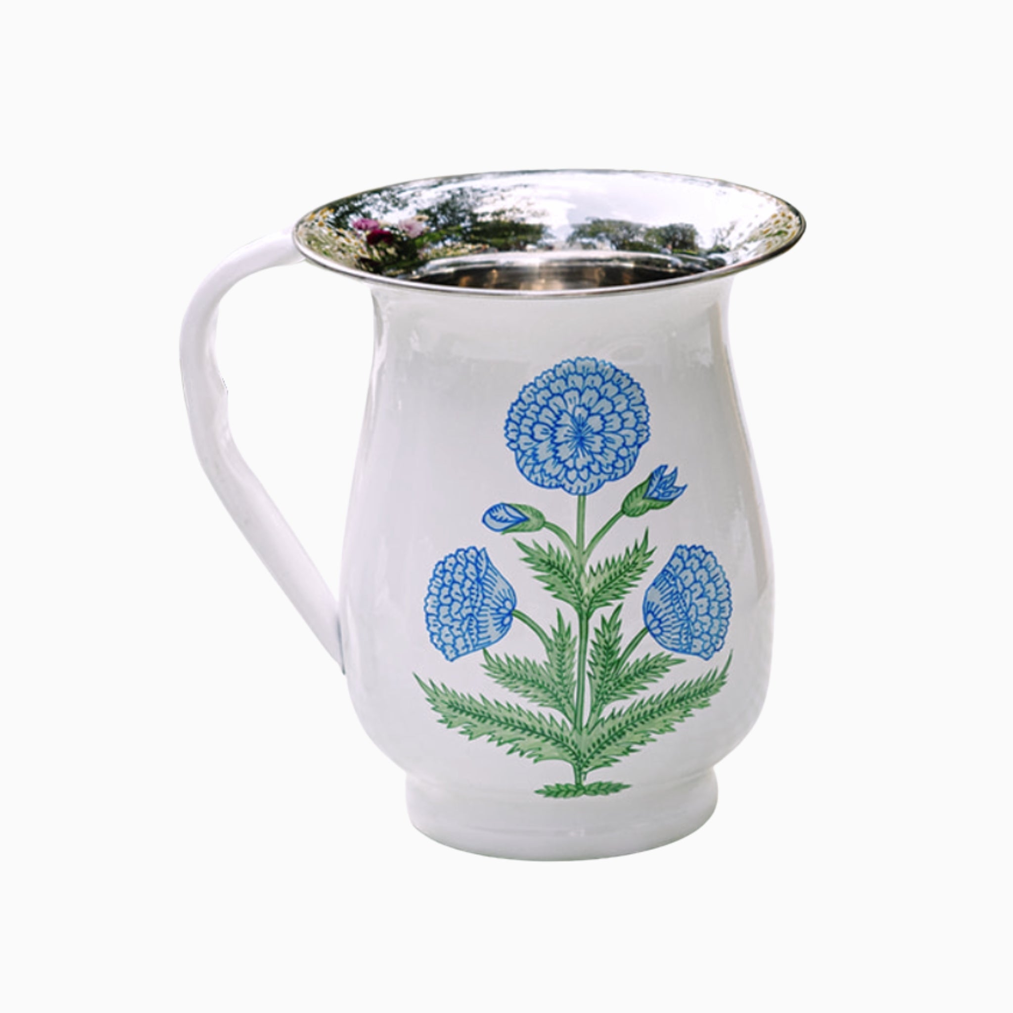 Poppy Enamelware Pitcher