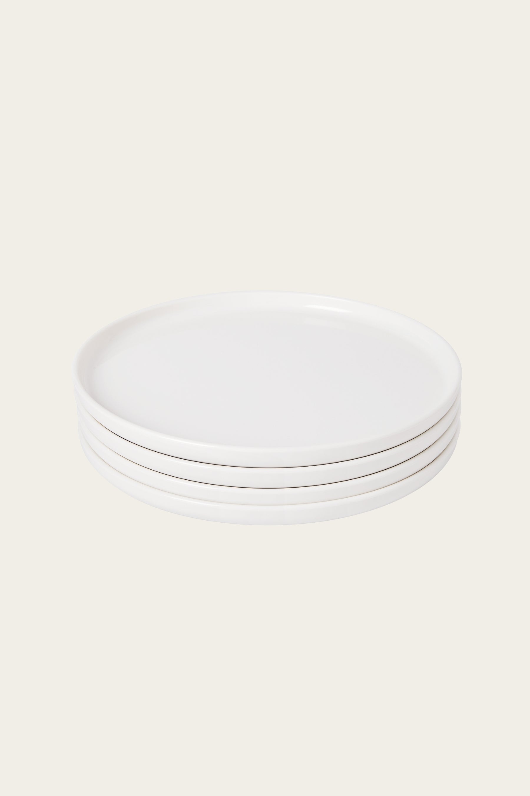 4 Plate Set - Ivory