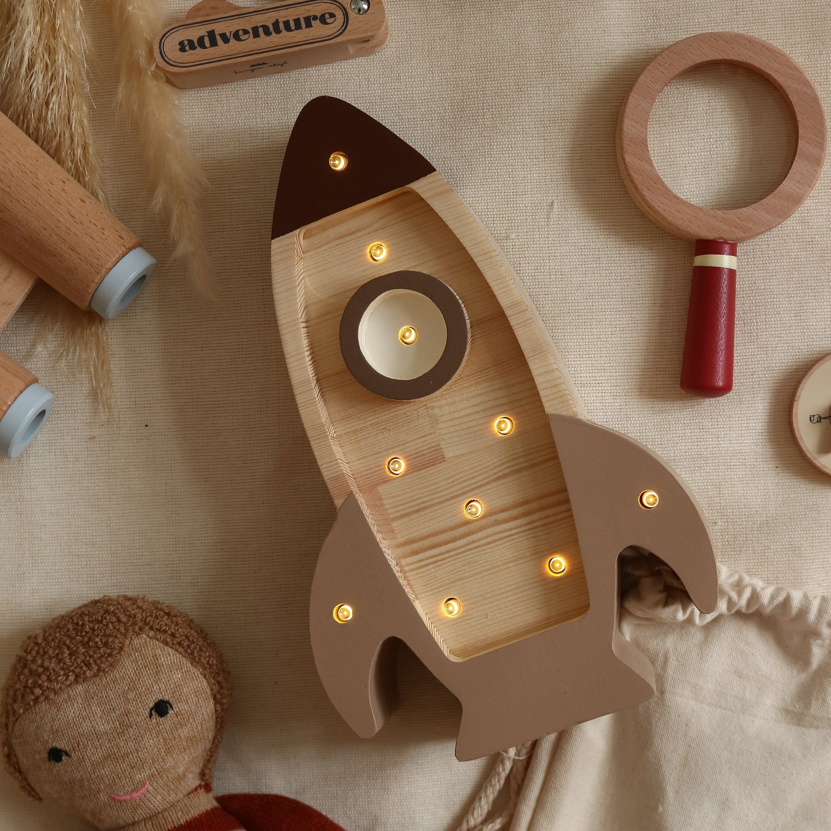 Mini Rocket Ship Lamp - image 14