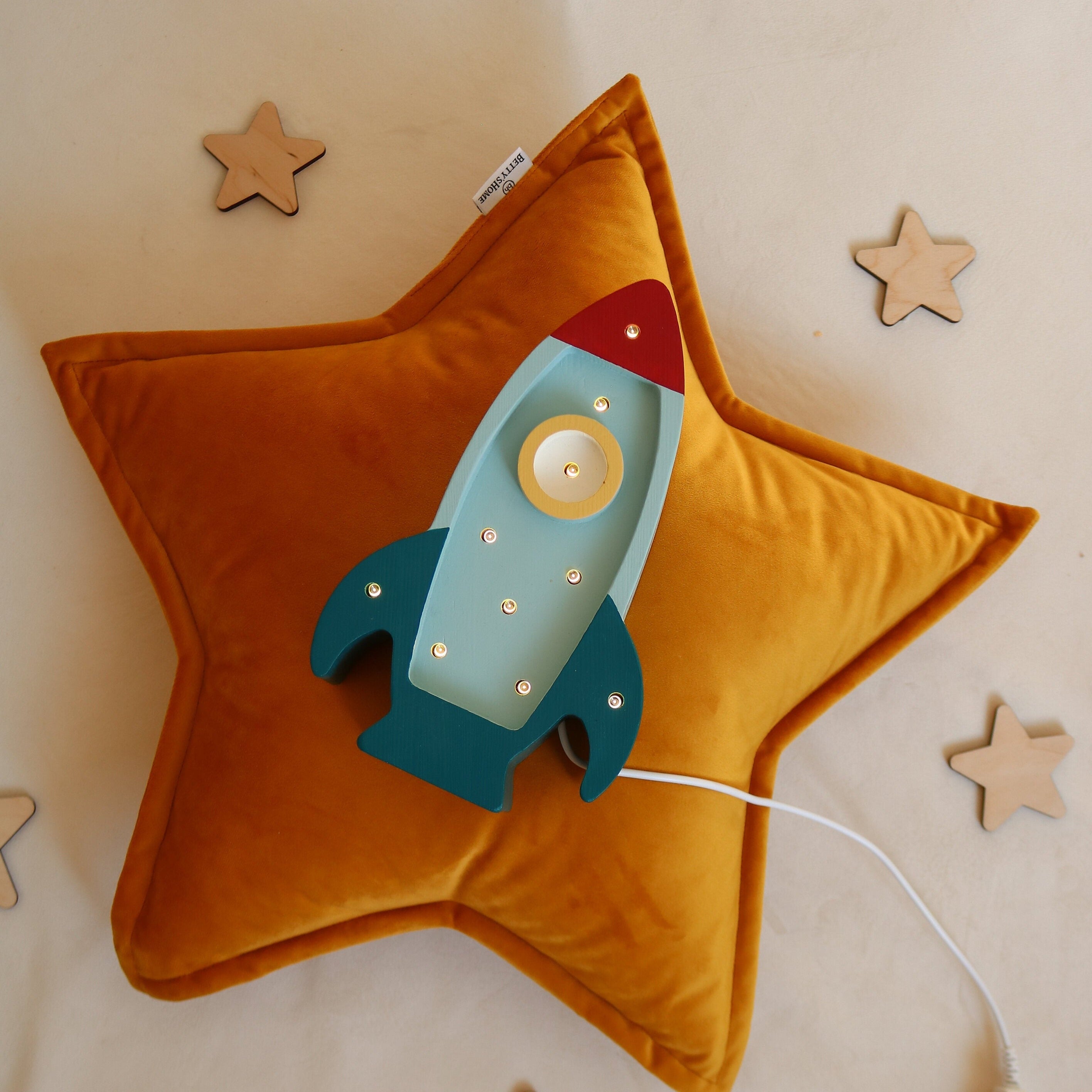 Mini Rocket Ship Lamp - image 12