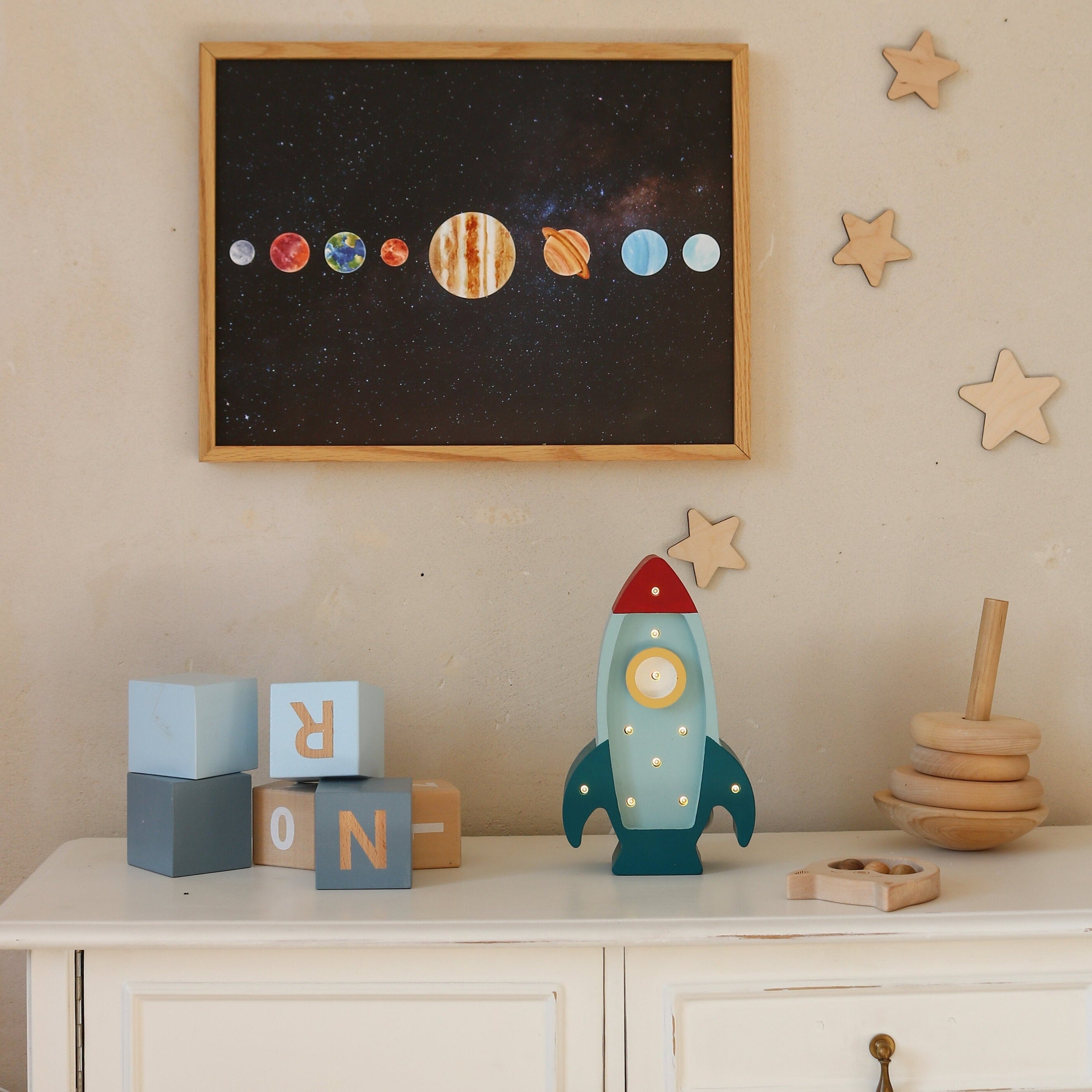 Mini Rocket Ship Lamp - image 11