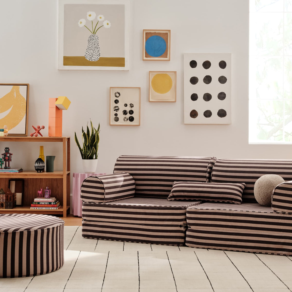 Bennett Seat - Taupe and Sable - image 3