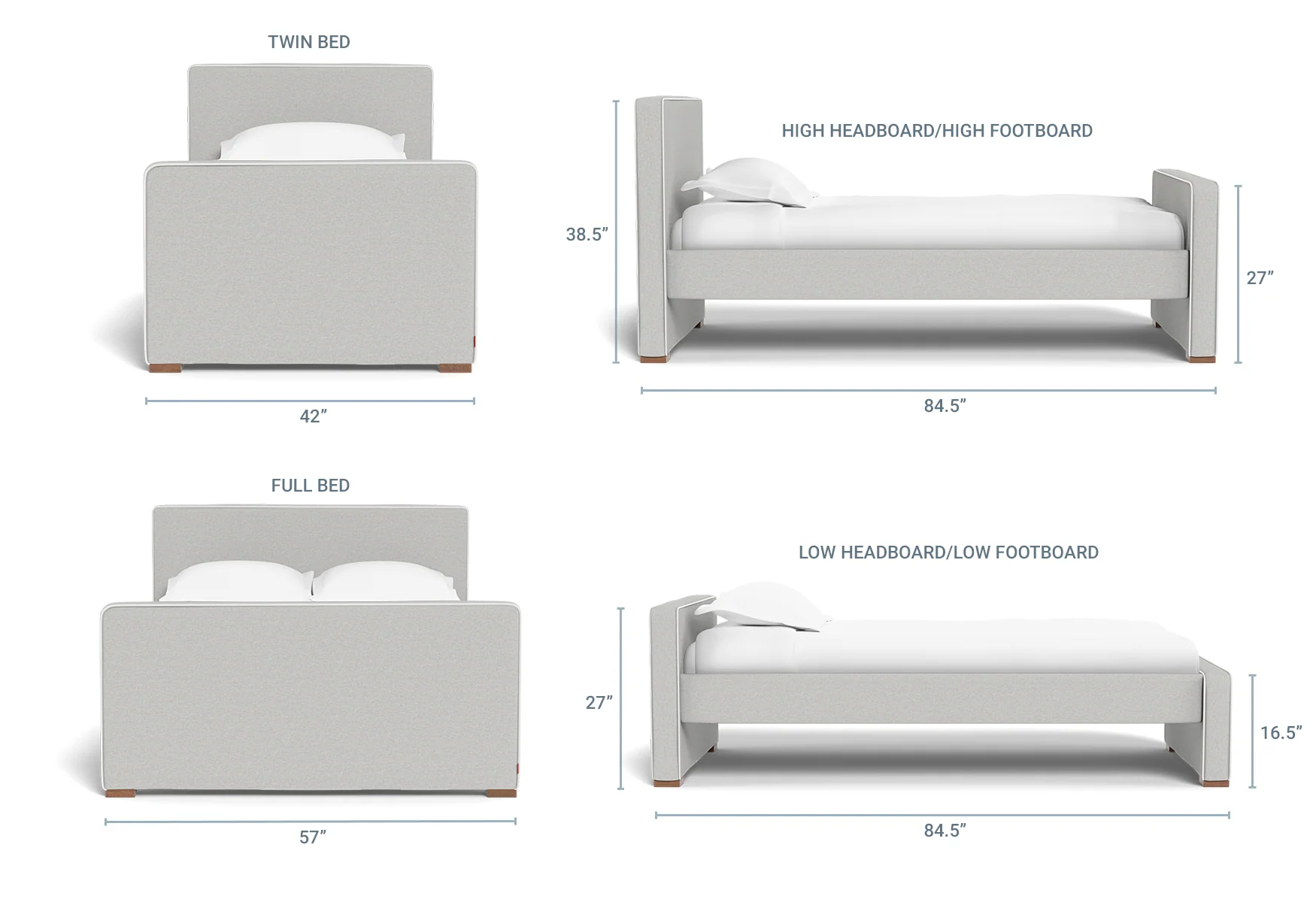 Dorma Bed - Twin, Full & Queen