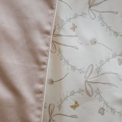 Bows & Butterfly Kisses Full/Queen Duvet Cover - Pink - image 4